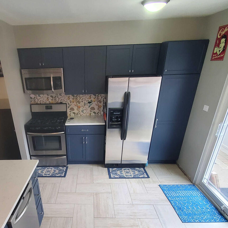 Kitchen 1 After Cabinet Refacing.